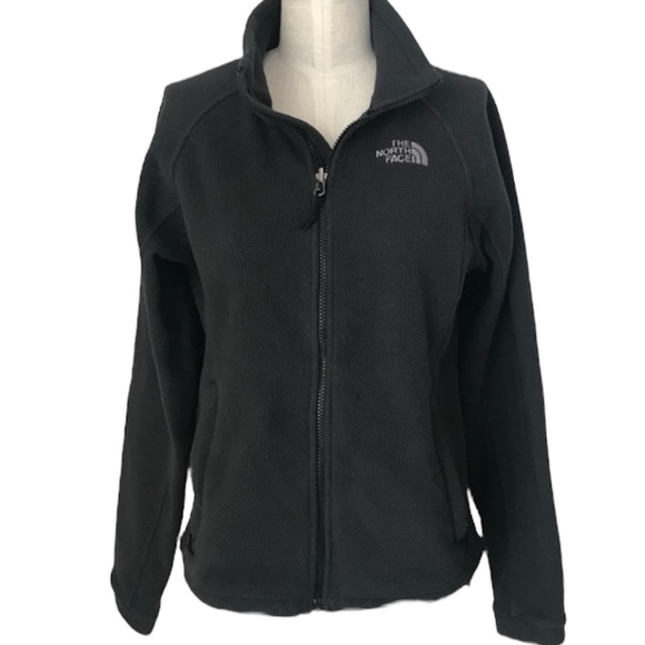 The North Face Fleece Jacket Light Medium Mid Weight All Season Black Size Small - Picture 4 of 16